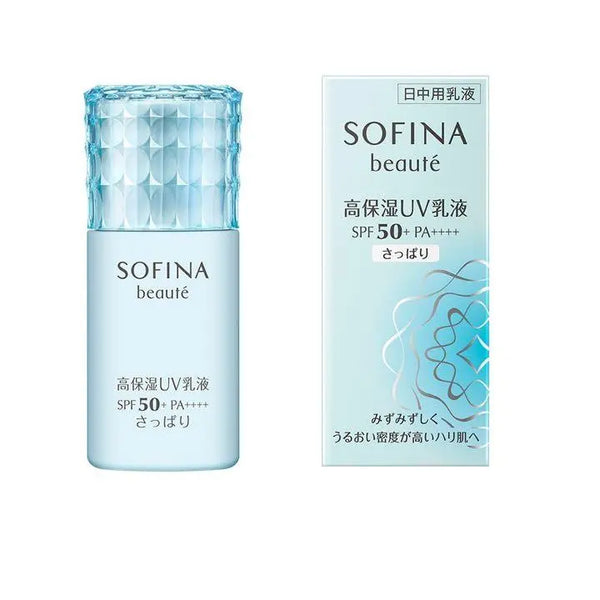 SOFINA - 高保濕活膚防曬乳液SPF50+ PA++++ (清爽型) 30ml 4901301325310 SOFINA