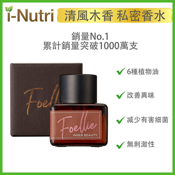 Foellie - 私密處護理香氛香水（清風木香）8809550300507