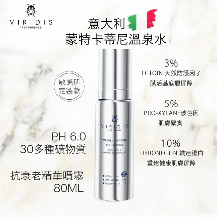 👑Viridis 抗衰老噴霧 8054329760154 Viridis