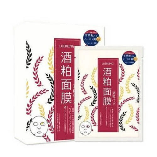 日本LUERLING酒粕面膜(片裝)10片