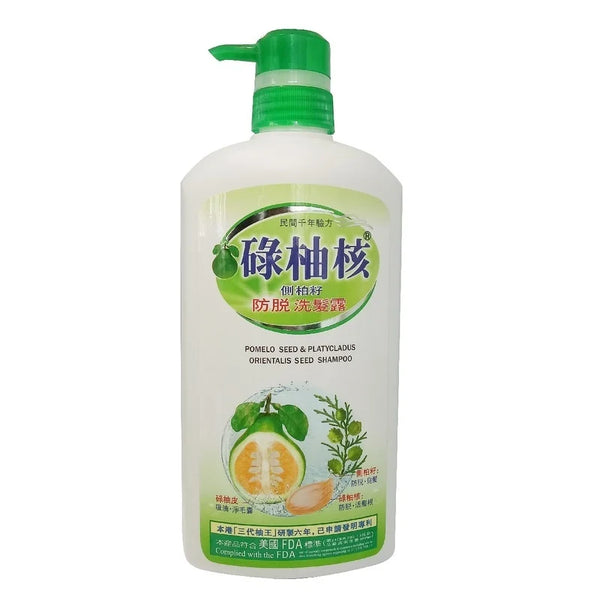 老瑤薑 碌油核側柏籽洗頭水720ML