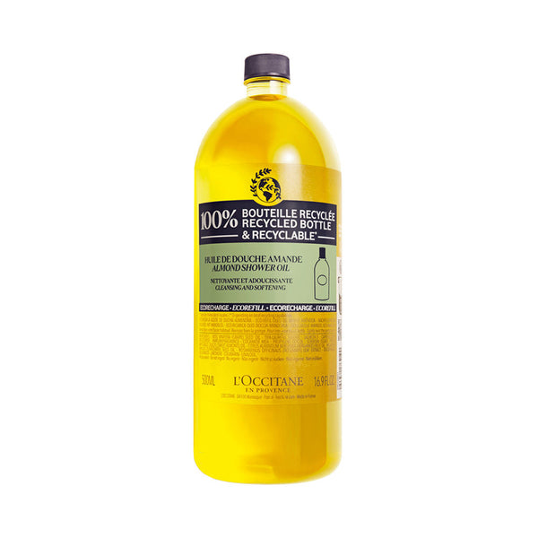 L'Occitane甜扁桃緊緻沐浴油500ml