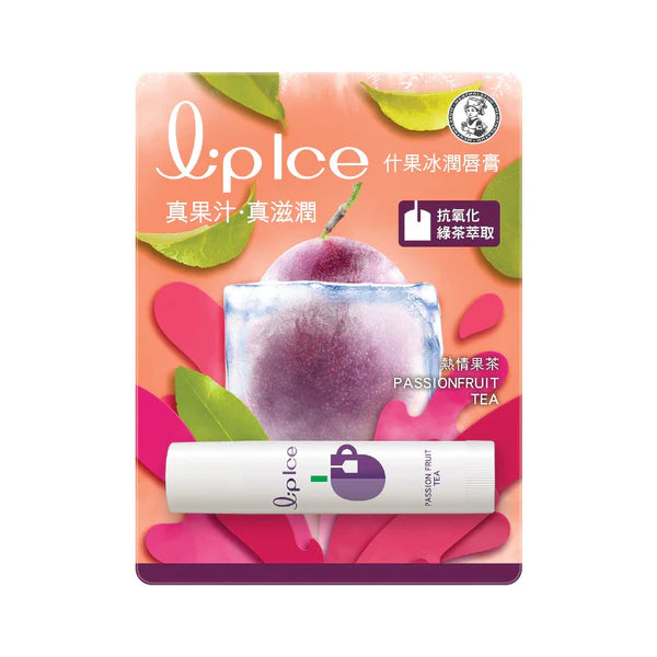 Mentholatum曼秀雷敦 熱情果茶 什果冰潤唇膏 4895186010679