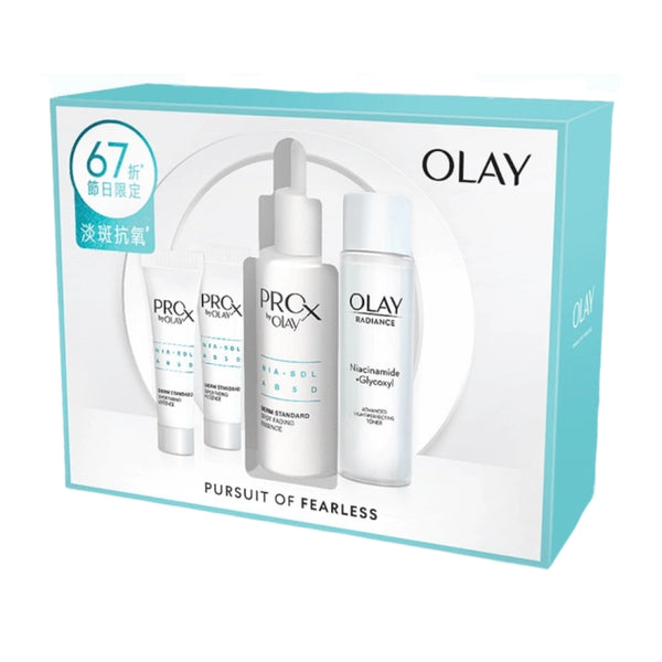 OLAY 歐蕾PROX 淡斑小白瓶精華抗氧套裝 買一送三