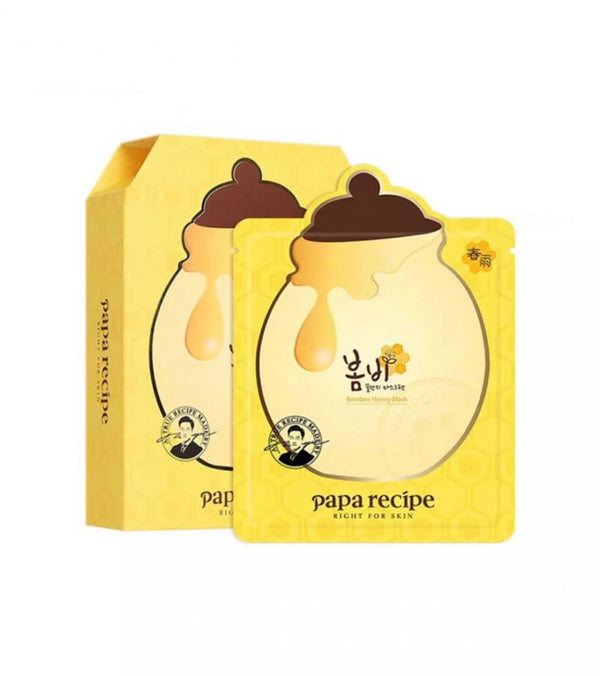 Papa Recipe春雨 蜂蜜面膜10片(黃色)